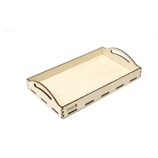 Поднос фанерный прямоугольный (Монтессори материалы)