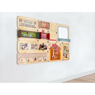 Дидактическая настенная панель "Русский народный быт"