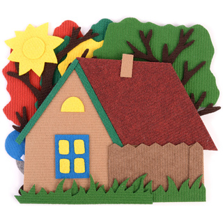 Четыре домика большие без игрового поля