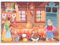 Курочка ряба с игровым полем (фетр)