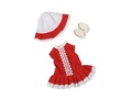 Дидактическая кукла-девочка в одежде с застежками и шнуровкой