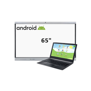 Интерактивная панель 65", ноутбук, комплект игр