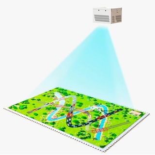 Интерактивный пол "Чудознайка" в корпусе Kinect